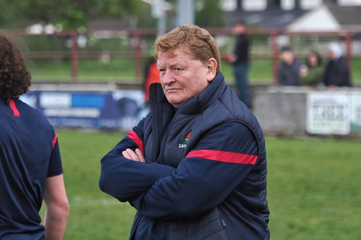 Mark Nelson during his coaching career. Image credit: Fylde RFC; photographer not stated.